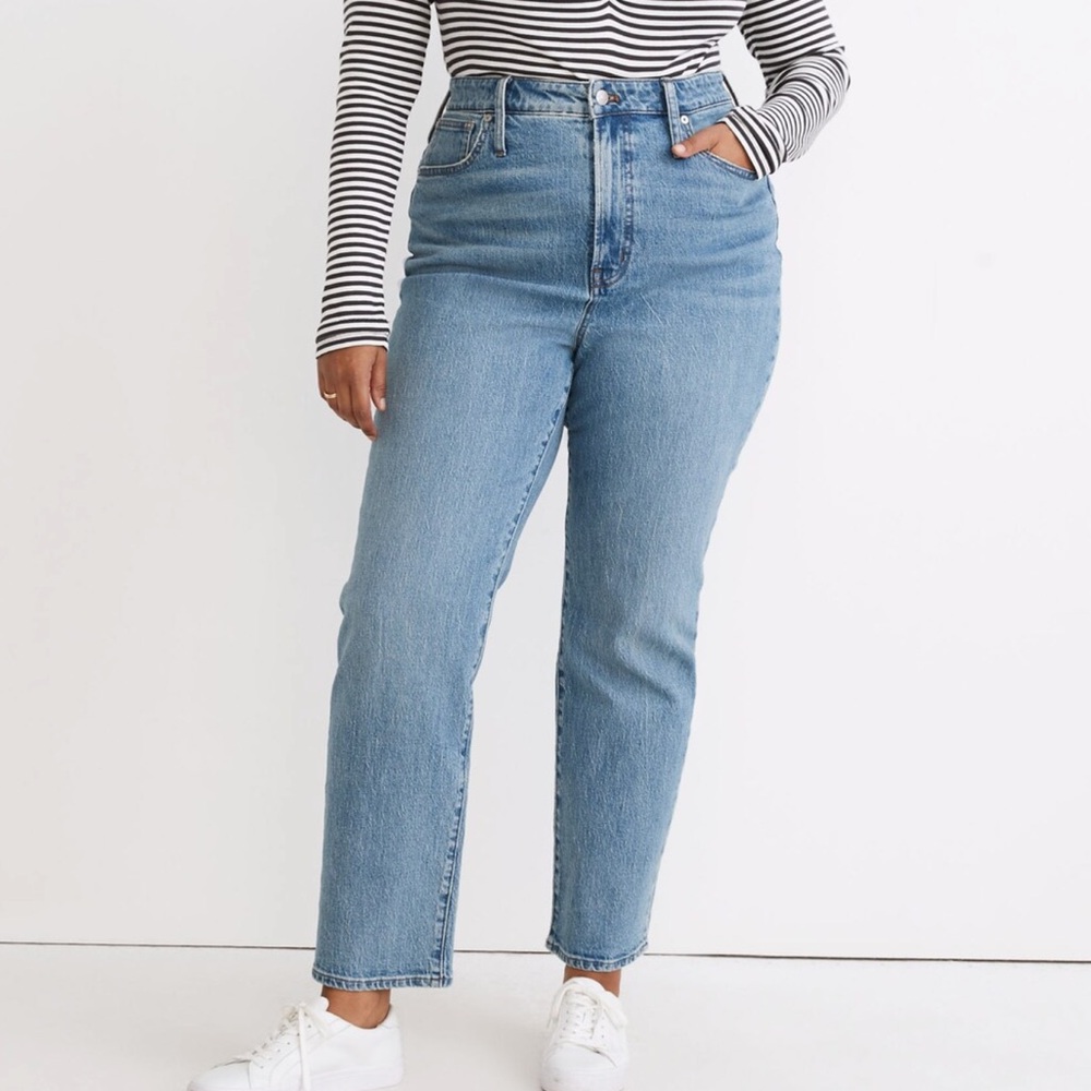 Madewell The Curvy Perfect Vintage Straight Jean